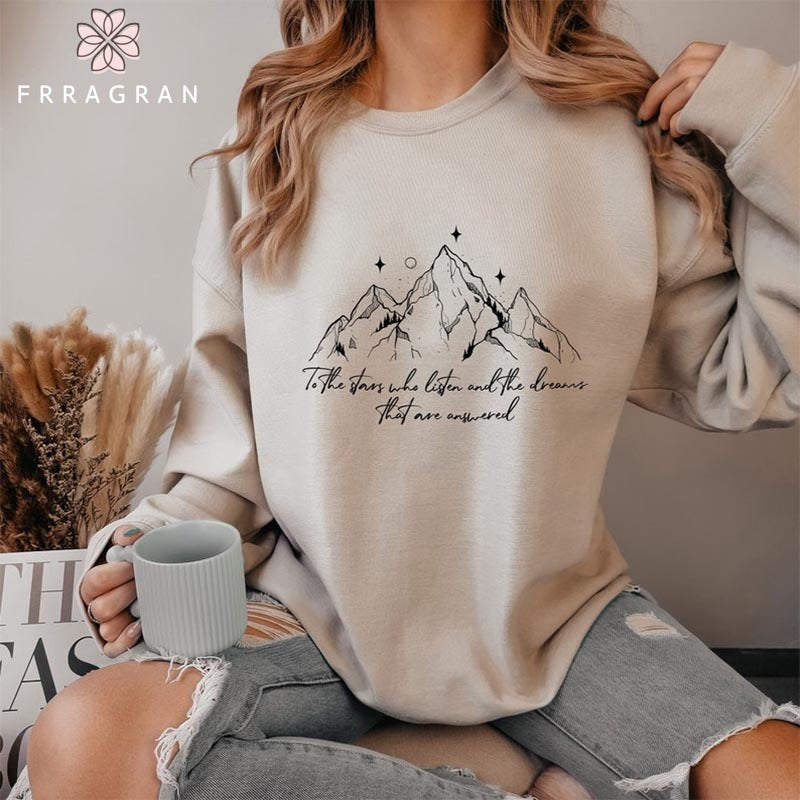City of Starlight To The Stars Who Listen Sweatshirt