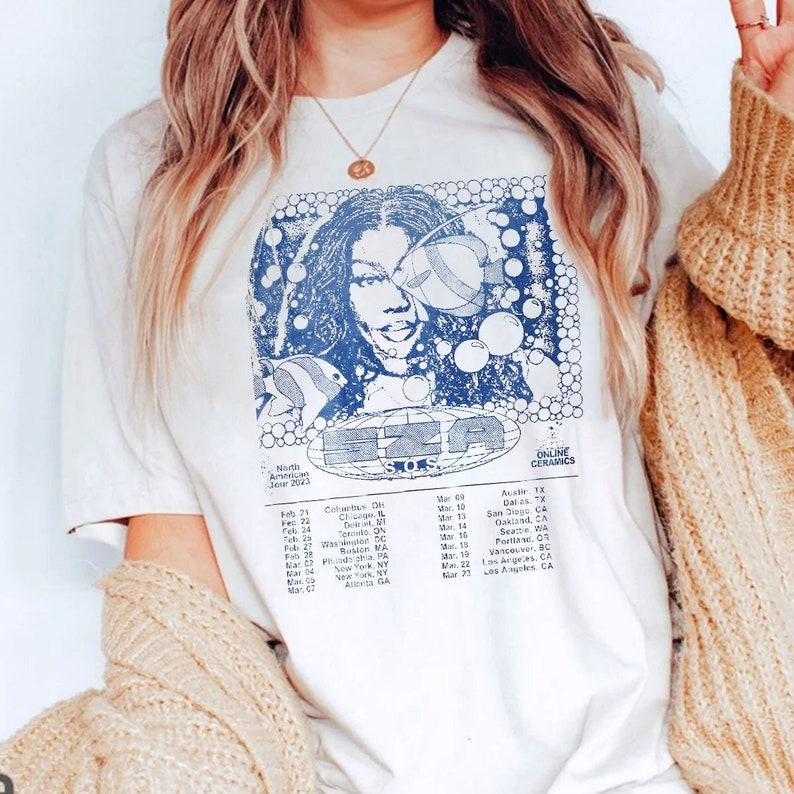 Sza North American Tour T-shirt