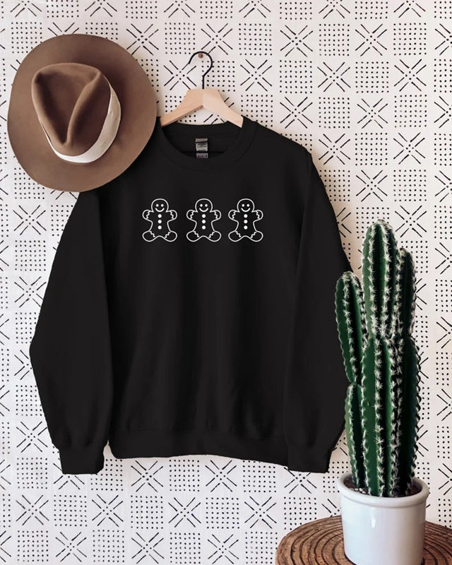 Gingerbread Man Gingerbread Sweatshirt Christmas Sweatshirt